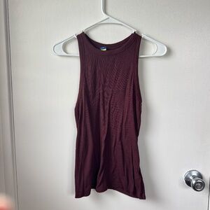Old Navy maroon tank top size XS